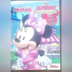 Disney Minnie Mouse Alphabet Learning Workbook